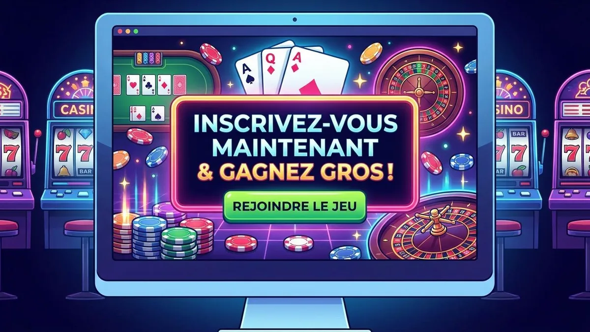 Inscription avec bonus